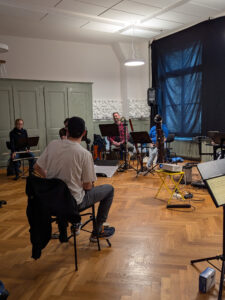 Rehearsals Day 1 CHROMA - Photo from the rehearsals