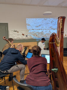 Rehearsals Day 1 CHROMA - Photo from the rehearsals