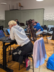 Rehearsals Day 1 CHROMA - Photo from the rehearsals