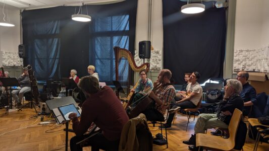 Rehearsals Day 3 CHROMA - Photo from the rehearsals